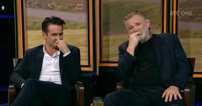 RTE Late Late Show viewers hail 'banter' between Colin Farrell and Brendan Gleeson as they chat about new movie