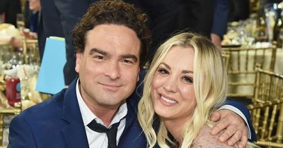 Kaley Cuoco and Big Bang Theory co-star Johnny Galecki reveal how they hid romance on set