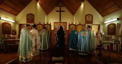 Top Catholic visits Newcastle, hails 'strong spirit' for Ukraine