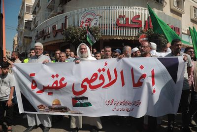 Palestinians in Gaza protest against wave of Israeli violence