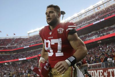 49ers Week 6 injury report: Nick Bosa, Aaron Banks questionable, 5 other starters ruled out