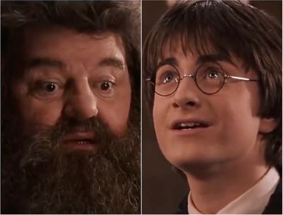 ‘It’s not Hogwarts without you, Hagrid’: Harry Potter fans share poignant clip after Robbie Coltrane’s death