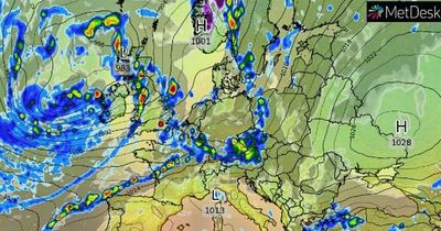 UK weather forecast: Heavy rain and gales to batter the country with gusts up to 50mph