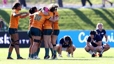 Wallaroos claim 14-12 victory against Scotland at women's Rugby World Cup