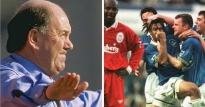 'Write what you want' - Everton horror show prompted furious on-pitch Howard Kendall blast and crucial win over Liverpool