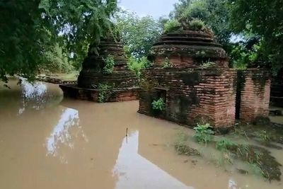 83 ancient sites in Ayutthaya inundated, all outside 'Koh Muang'