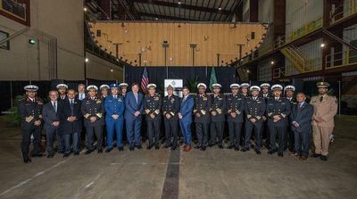 Saudi Naval Forces Lay Main Keel of ‘His Majesty King Fahd's Ship’ in US