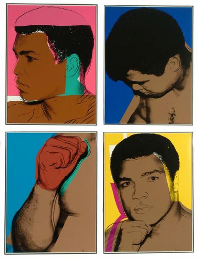 Muhammad Ali Prints By Andy Warhol Expected To Fetch Over $1 Million At Auction