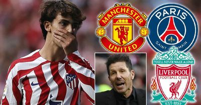 Rating Man Utd and 7 clubs' chances on signing Joao Felix after Diego Simeone dispute