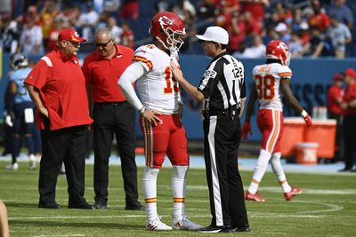 Referee Brad Allen’s crew assigned to work Chiefs-Bills game
