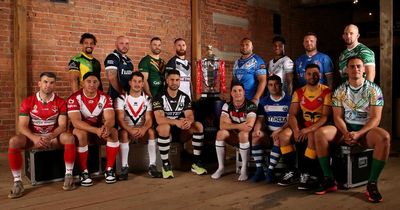 What time are the Rugby League World Cup matches on TV today?