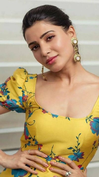 Samantha Ruth Prabhu's chic floral-print outfits