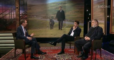 Late Late viewers cracking up over 'posh' detail in Colin Farrell and Brendan Gleeson interview