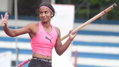 Rosy Meena Paulraj rewrites women's pole vault national record, again