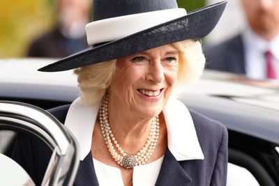 Queen Consort attends Ascot Racecourse