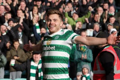 Hat-trick sees James Forrest join the 100 Club and helps send his side five clear of Rangers