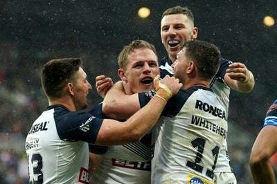 England 60-6 Samoa: Hosts kick off Rugby League World Cup with statement win