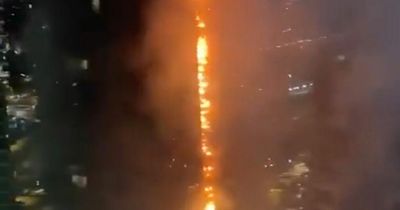 Istanbul fire: Blaze at huge tower block as flames seen ripping through all floors