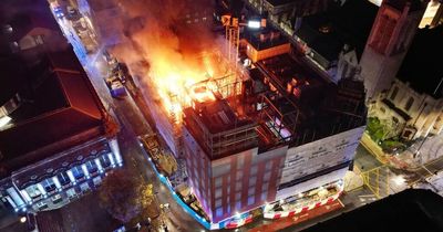 Leeds fire: Huge blaze in city centre with 'loud explosions' and bars evacuated