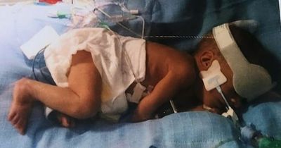 Mum's heartbreak as 10-day-old son dies while she gives him his first ever cuddle