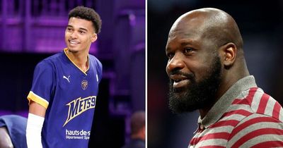 Victor Wembanyama sent message by Shaquille O’Neal as NBA Draft buzz builds
