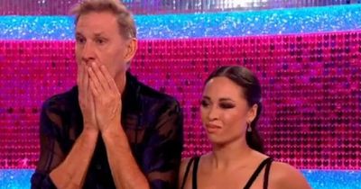 BBC Strictly fans confused as Claudia Winkleman apologises over Tony Adams' 'fruity language'