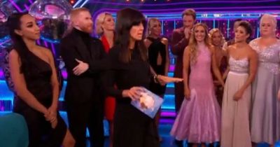 Strictly's Claudia Winkleman forced to issue 'bad language' apology over Tony Adams' reaction