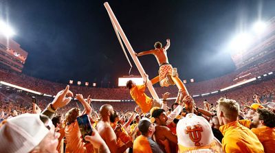 Tennessee Fans Tear Down Goalposts After Beating Nick Saban, Alabama