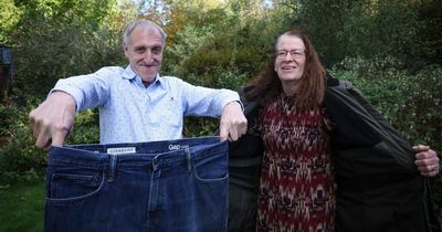 Shy Nottinghamshire couple shrink in size by 8 stone but have 'doubled in confidence'