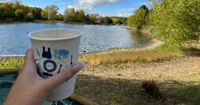 We visit Rushcliffe Country Park's new lakeside cafe with a wonderful view