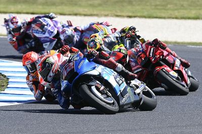 MotoGP Australian GP: Rins wins last-lap thriller, Quartararo crashes out