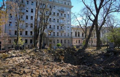 Deminers carry out work to clear Ukraine of Russian mines