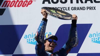 Rins Wins Australian MotoGP as Quartararo Crashes Out