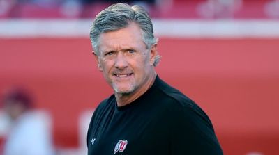 Utah Coach Kyle Whittingham Reacts to Upset Victory Over USC