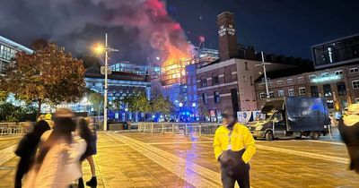 Leeds city centre fire update with fears over 'potential unsafe structure' of building after major blaze