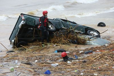 Major flooding in Crete kills two