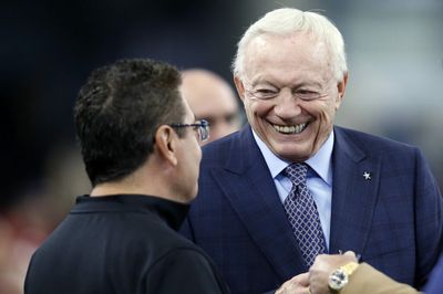 Jerry Jones doesn’t appear to have any issues with Daniel Snyder