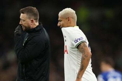 Richarlison admits World Cup ‘dream’ is in doubt after Tottenham forward suffers calf injury