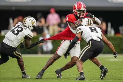 Photos: Georgia football shuts out Vanderbilt in 55-0 win