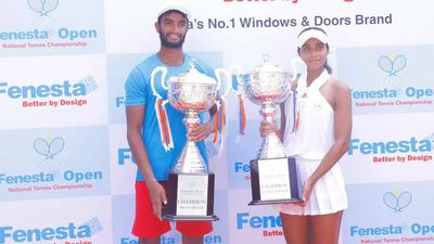 Manish Sureshkumar, Vaidehi Chaudhari win titles at Fenesta Open National Tennis Championship