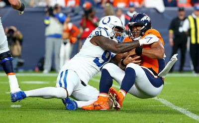 Broncos QB Russell Wilson has been sacked 6th-most this season