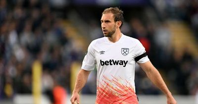 West Ham confirmed 11: David Moyes makes five changes to face Southampton amid Craig Dawson blow