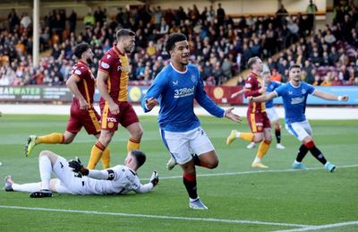 Malik Tillman savours Fir Park wonder goal as Rangers see off Motherwell
