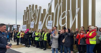 Liffey Valley staff stage protest over introduction of paid parking