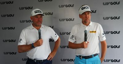 Ian Poulter and Lee Westwood hit out at fellow pro in Twitter spat over LIV Golf