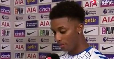 Demarai Gray gives verdict on penalty against Everton and 'positives' despite loss at Spurs