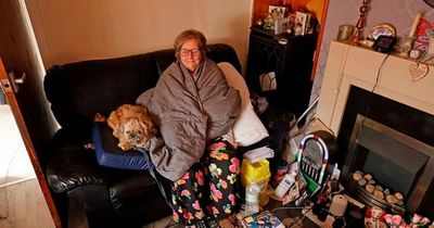Pensioner left without central heating forced to sleep next to living room fire amid cost of living crisis