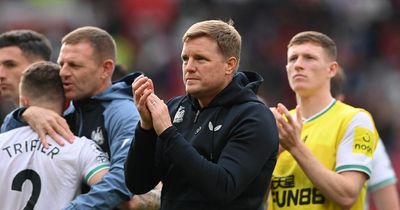 Newcastle boss Eddie Howe makes brutally honest admission following Manchester United draw