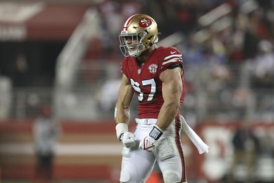 49ers inactives: Nick Bosa officially out vs. Falcons