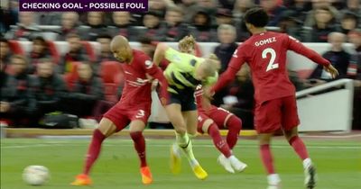 Why Phil Foden's goal was disallowed during Liverpool vs Manchester City